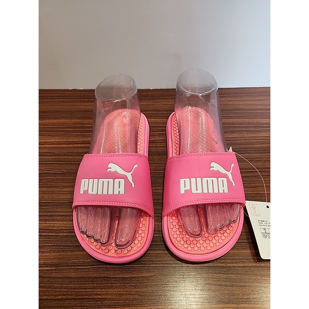 NEW PUMA COOL CAT KNOCKOUT‎ PS KIDS 3C YOUTH SLIDE SANDALS